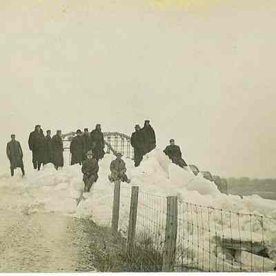 Damascus Bridge Ice Jam
