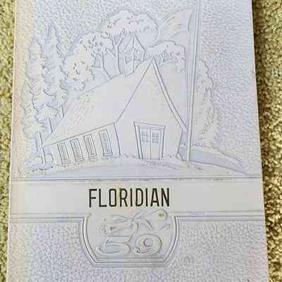 1959 Floridian Florida HS Yearbook
