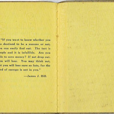 Savings Book