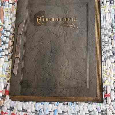 1925 Richfield Township High School Commencement Program