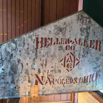 Heller-Aller Galvanized Metal Shroud for Pump