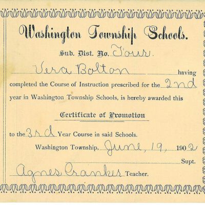 year end grade promotion certificate