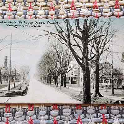 Welsted Street from Avon Place, Napoleon, Ohio Post Card