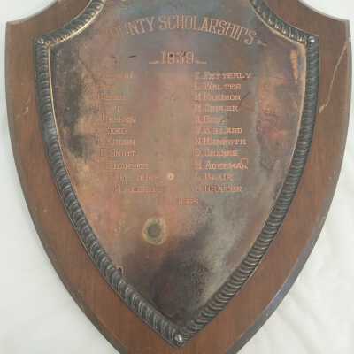 1939 County Scholarship won by Malinta - Grelton