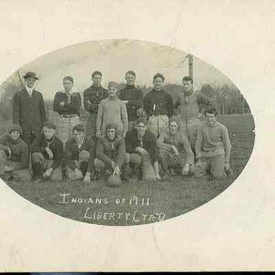 Liberty Center 1911 Indian Football Team