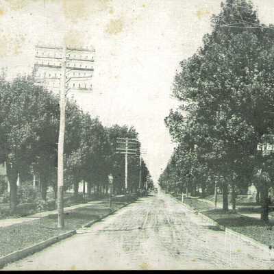 North Main (East) Street Looking North