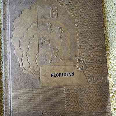 1955 Floridian Florida HS Yearbook