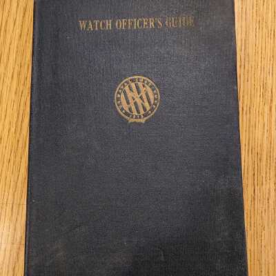 Watch Officer's Guide, US Navy, 1941