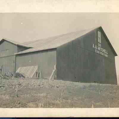 A.A. Mitchell Fairview Farm Barn Postcard