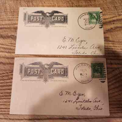 Farmers State Bank, Holgate, Deposits made by E,M. Eger, 1930's