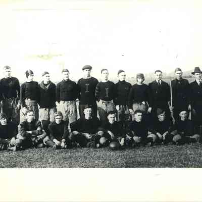 Liberty Center Tigers Football Team circa 1925