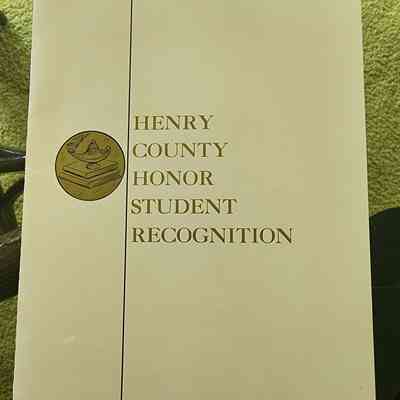 1973 Henry County National Honor Society Program