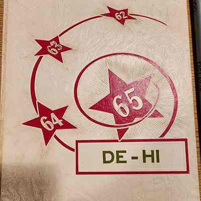 1965 Deshler High School Yearbook
