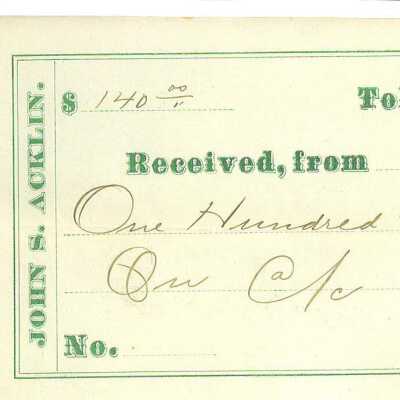 receipt