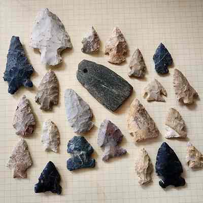 Locally (Northwest Ohio) Found Arrowheads & Tool Relics