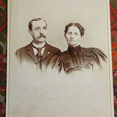 Cabinet Card by James Ball, Fostoria, Ohio