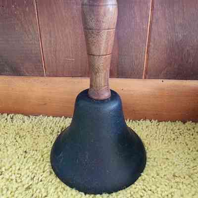 Antique School Hand Bell