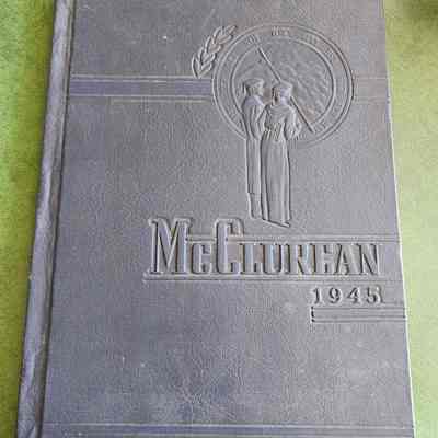 1945 McClure Yearbook
