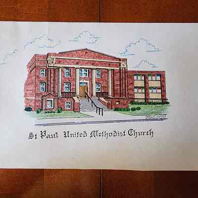 St Paul Methodist Church, Washington Street, Napoleon, Ohio Robert Heft