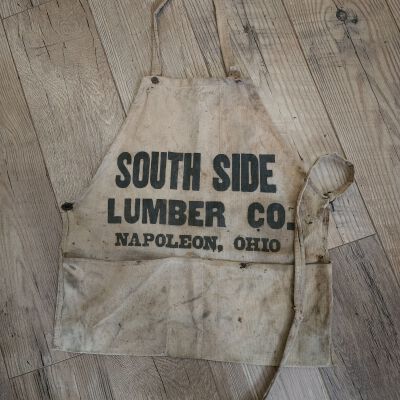 Southside Lumber Co. Napoleon, Oh Canvas Nail Apron