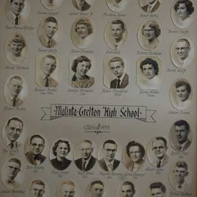 MG Composite Class Photo 1955