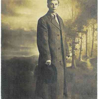 Postcard of Unidentified Man in the Mohler/Follett Family