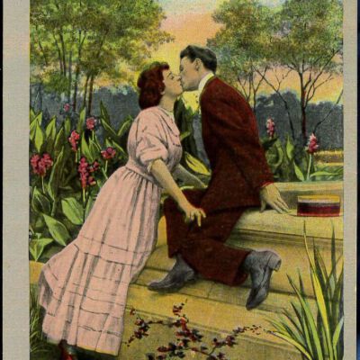 All That I Want is Love in Colton, Ohio Postcard