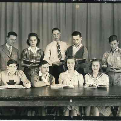 Liberty Center School Yearbook Staff