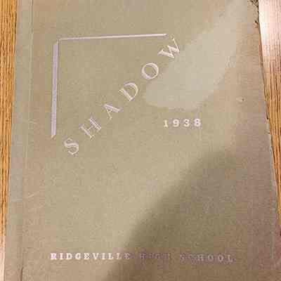 1938 Ridgeville Corners High School Yearbook