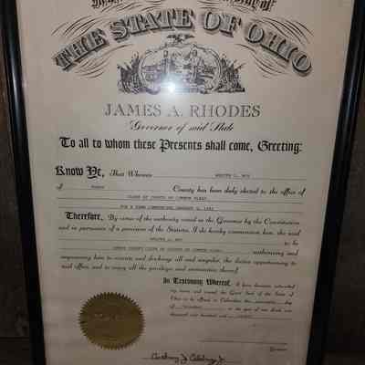 Call to Action, Clerk of Courts, Henry County, Ohio, Walter Hoy