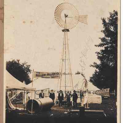 Heller Aller Windmill Cabinet Card