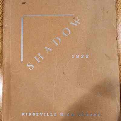 1938 Ridgeville Corners High School Yearbook