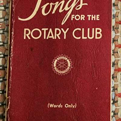 "Songs for the Rotary Club, 1953