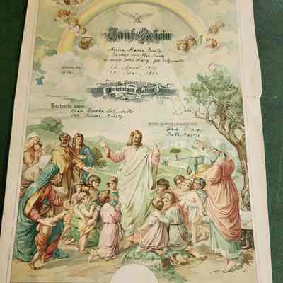 Anna Sophia Behrmann German Document