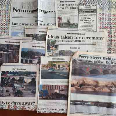 Media Documentation of the "new" Maumee River Bridge, Napoleon, Ohio