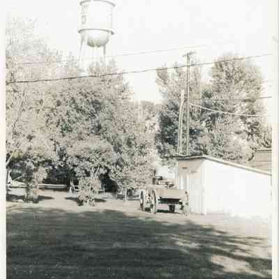 Photo of Water Tower on East Maple Street in Liberty Center, Ohio