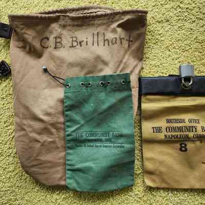 Community Bank Money Bags