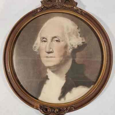 Framed Print of George Washington