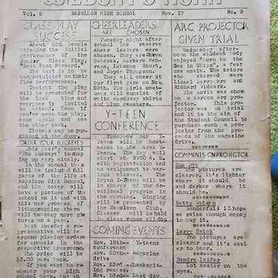 1950 NHS Wildcat Roar