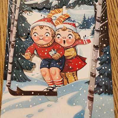 1953 Campbell Soup Christmas Card
