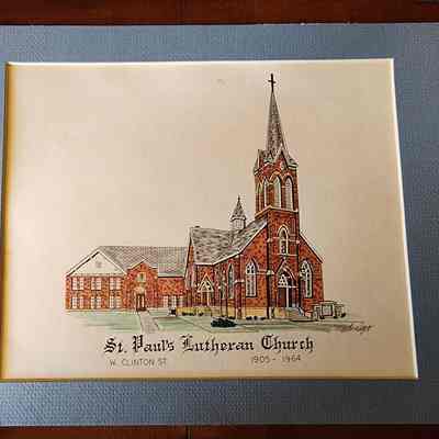 St. Paul Lutheran Church, Clinton Street, Napoleon, Ohio Robert Heft