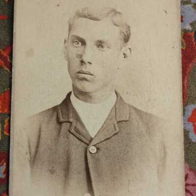 J.A. Musser, Age 17, Gardner Photography