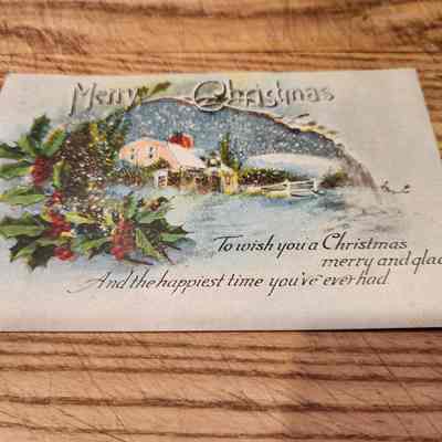 Christmas Postcard, 1917