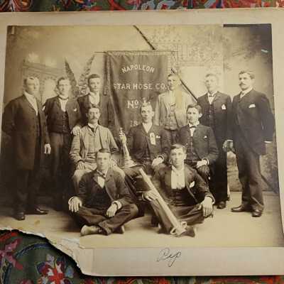 Napoleon Star Hose Co Men