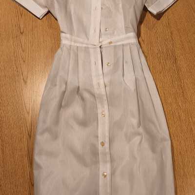 1940's Nurse Uniform, Aprons, Shoes, Stockings, Buttons