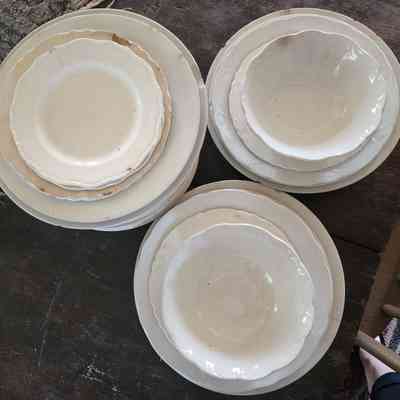 Stack Ceramic & Ironstone Plates