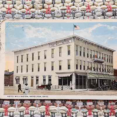 The Wellington Hotel, 1900's Post Card