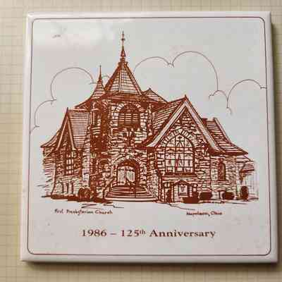 1st Presbyterian Church, Napoleon, Ohio Trivet