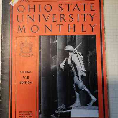 1945 Ohio State VE Edition Military Periodical, Gold Star Military Notifications