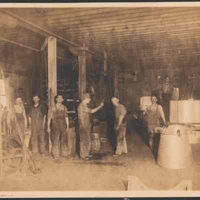 Heller Aller Factory Inside w/ Workers